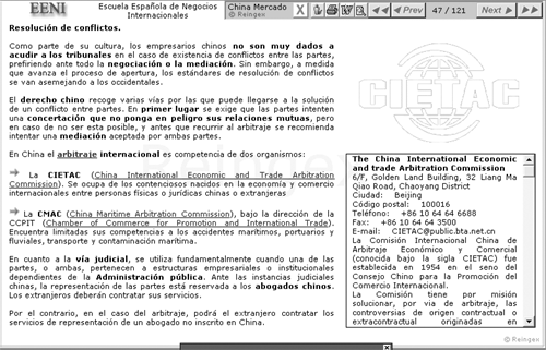 Haciendo negocios en Xina /