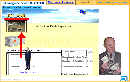 Declaraci�n importaci�n