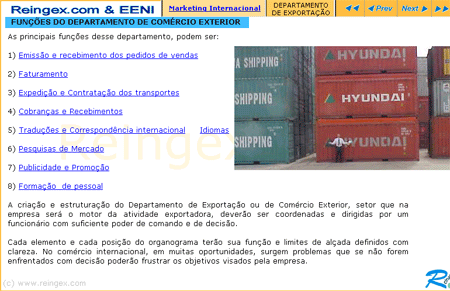 Departamento Exportação