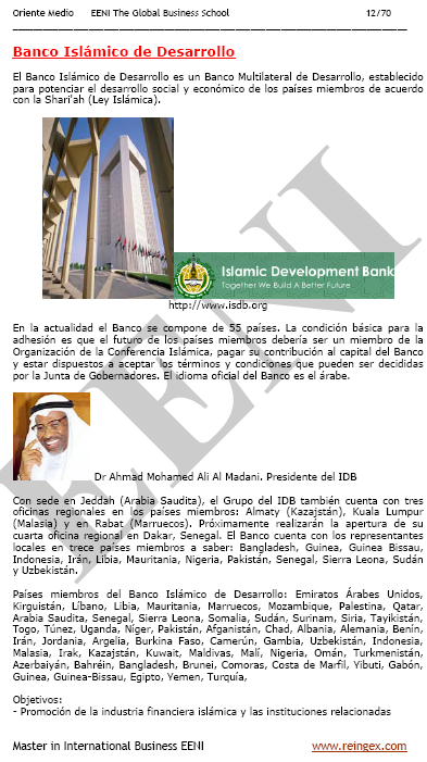 Banco Islámico Desarrollo, Sharia (Ley Islámica), Financiación Istisna'a