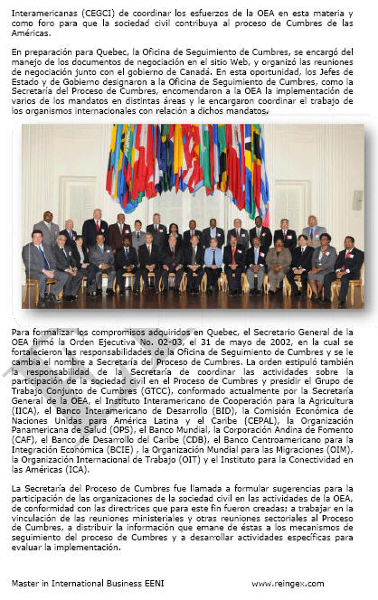 Organización de los Estados Americanos (OEA) Maestría, Argentina, Bolivia, Brasil, Chile, Colombia, Costa Rica, Cuba, Ecuador, El Salvador...