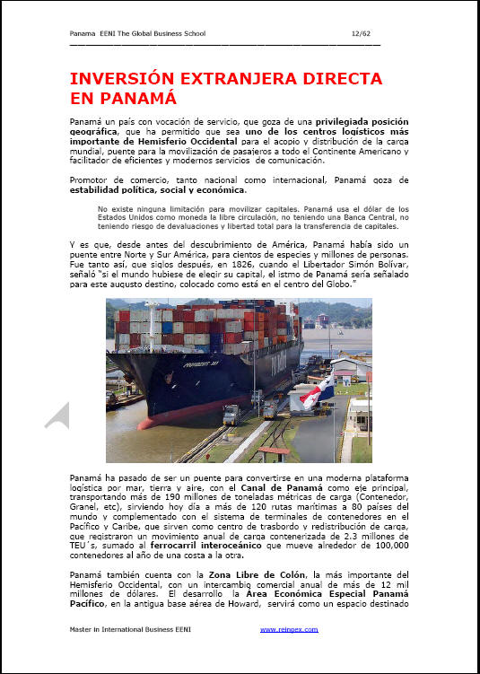Comerç Exterior i negocis Panamà