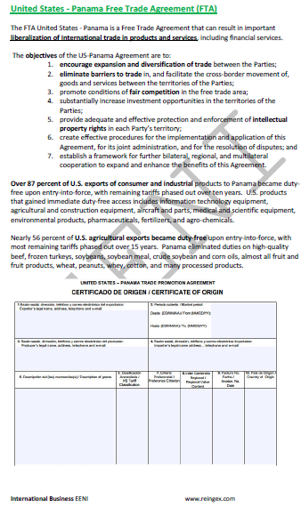 United States-Panama Free Trade Agreement