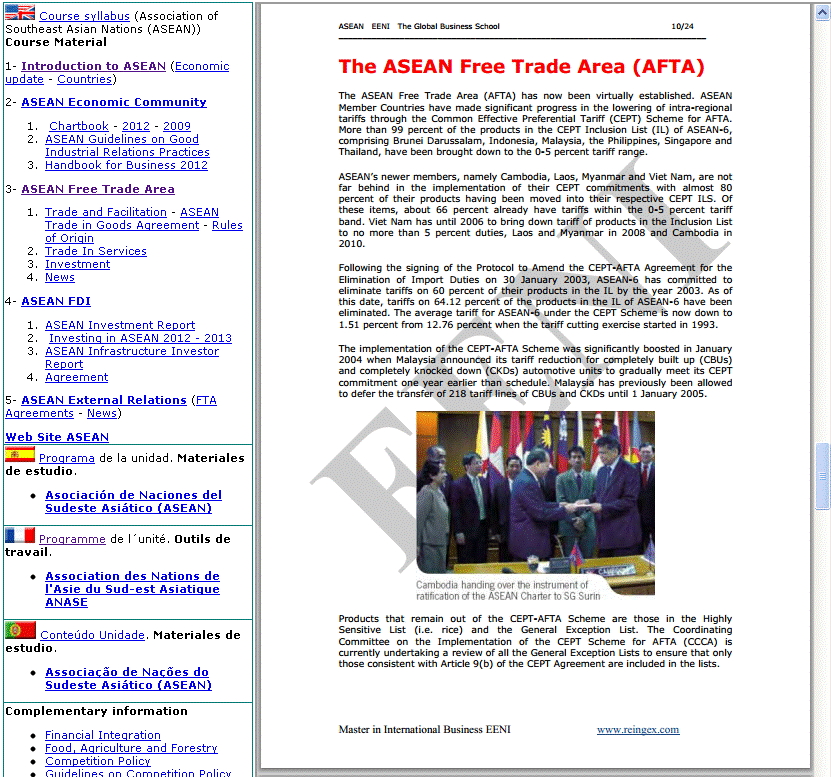 Associations ASEAN