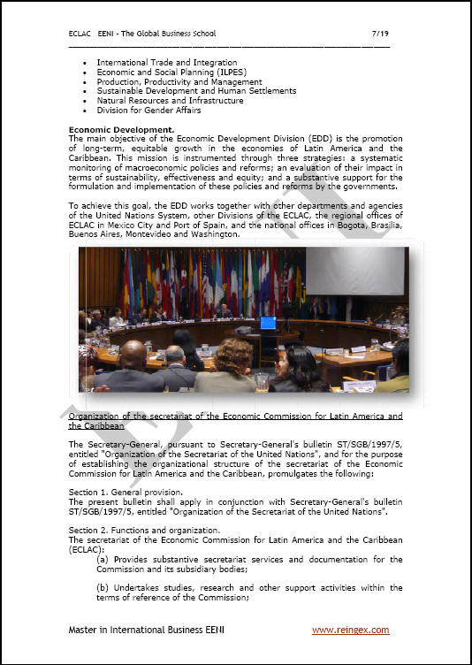 ECLAC Komisi Ekonomi Perserikatan Bangsa-Bangsa untuk Amerika Latin dan Karibia