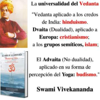 Vedanta, la esencia del Jnana Yoga, alternativa a la profunda crisis espiritual de Occidente