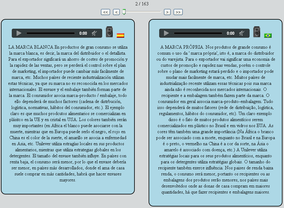 Curso espanhol português