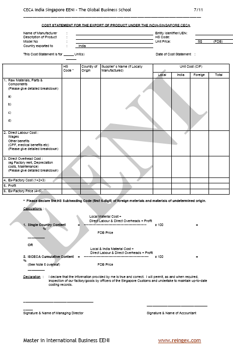 Índia-Singapura Acordo Global de Cooperação Económica