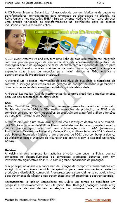 Comércio Exterior e negócios na Irlanda